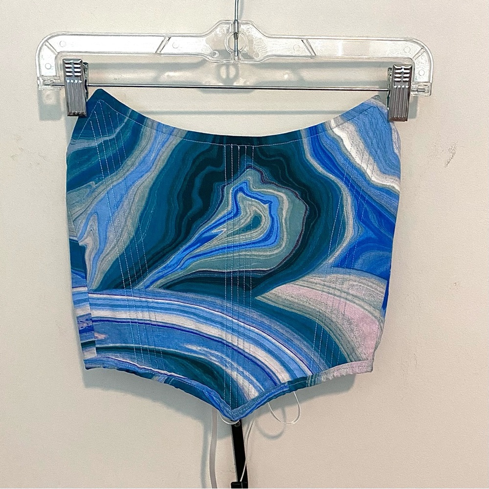 Handmade Crystal Geode Corset💙